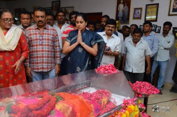 Celebrities Pay Homage to Vijaya Nirmala Garu